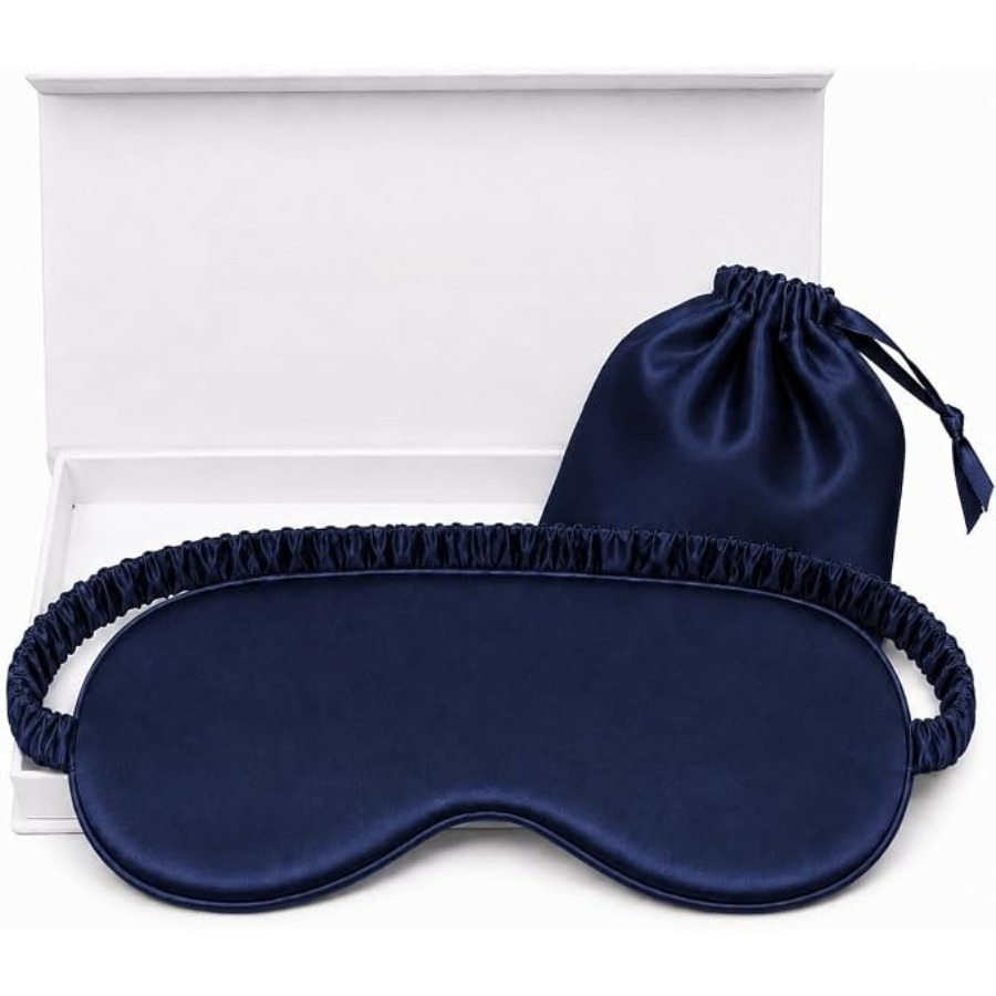 Luxury Skincare Anti Aging - Silk Sleep Mask Light Blocking Luxury