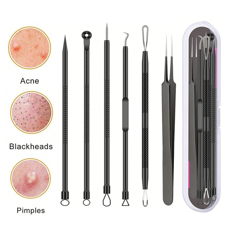 Luxury Skincare Acne - 4/6PCS Face Cleaning Kit Pimple Removal