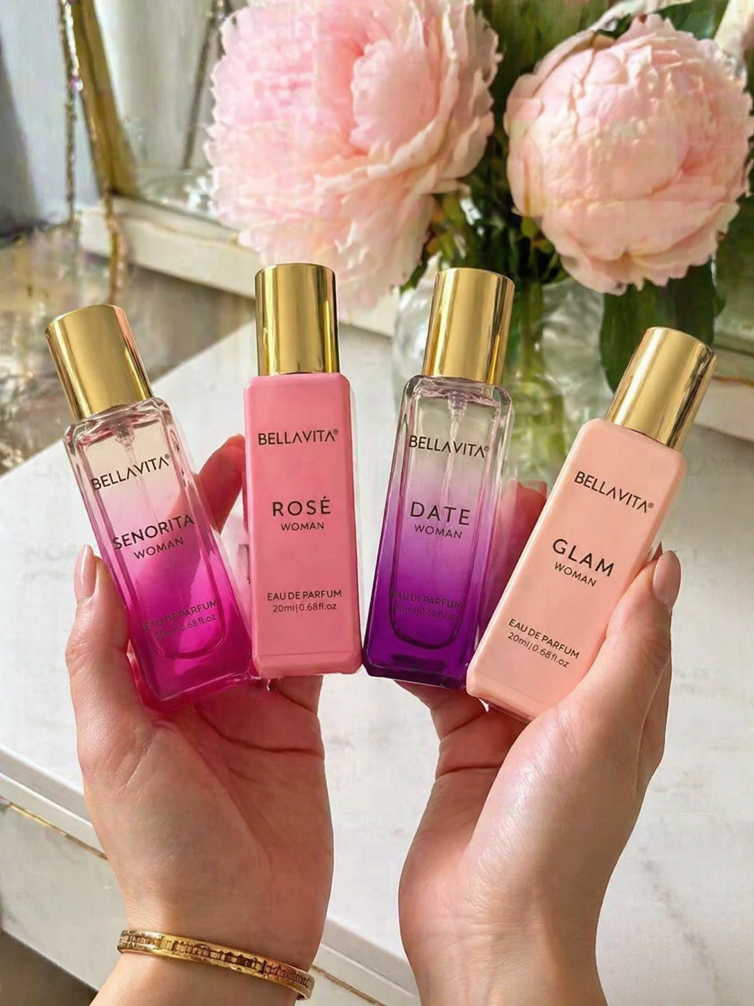Luxury Rose Skincare - Bella Vita Luxury Perfume Set for