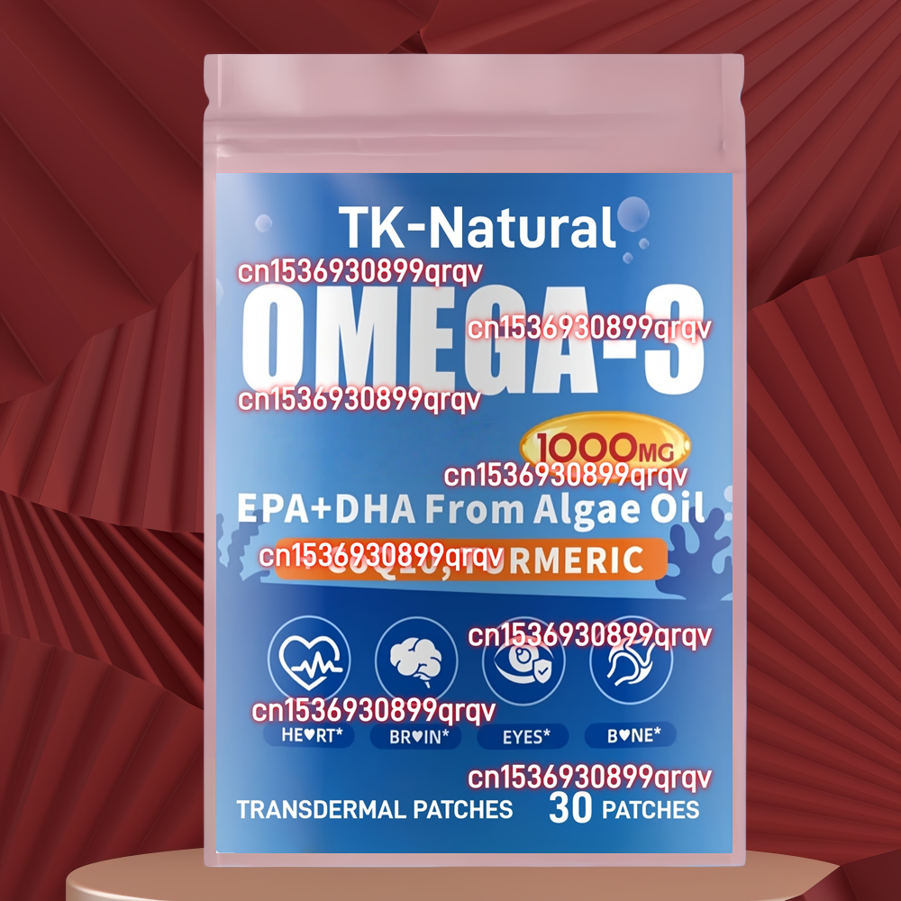 Coq10 Patch Eye - 30 Patches Omega-3 Transdermal Patches With