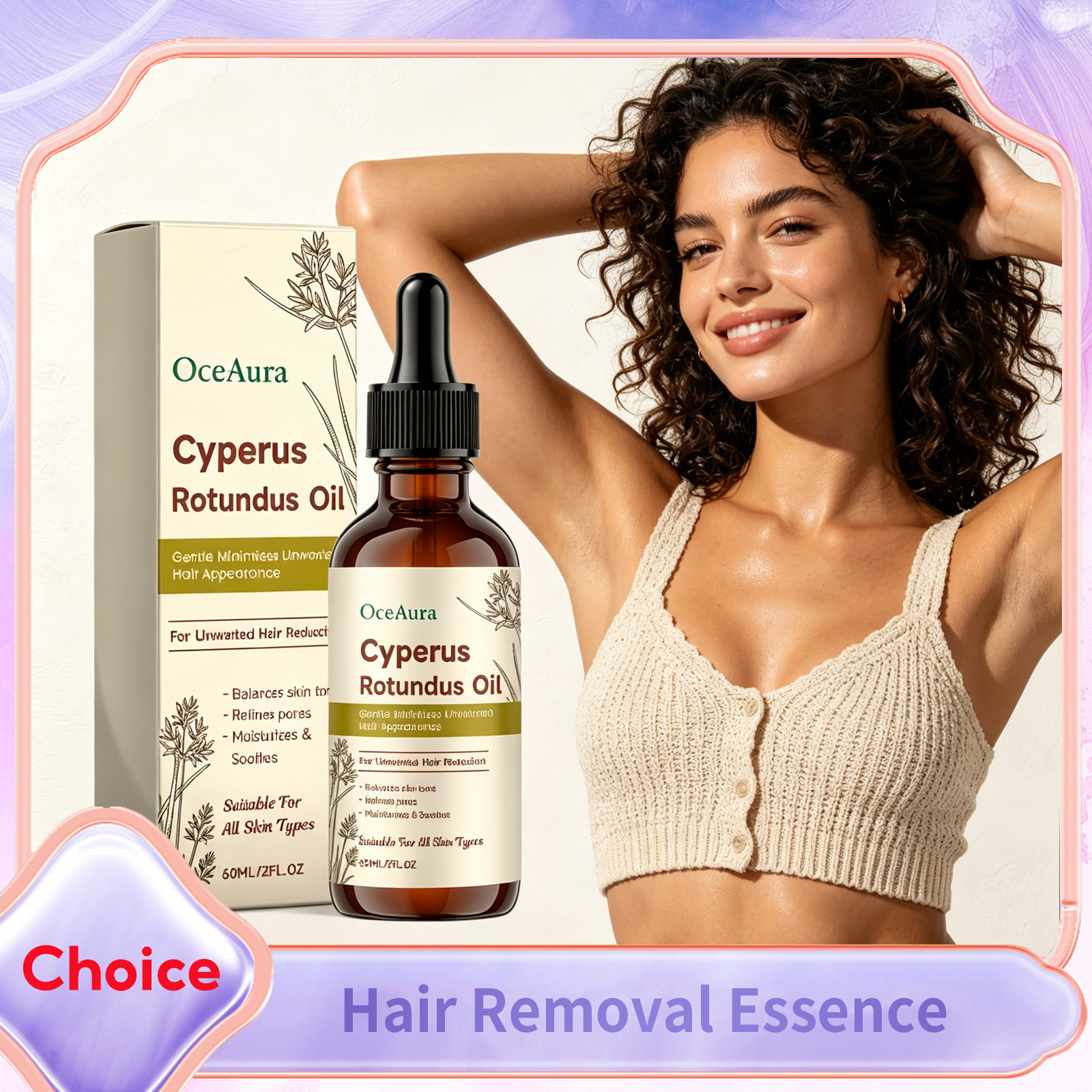 Growth Factor Serum - Cyperus Rotundus Hair Removal Oil Smooth
