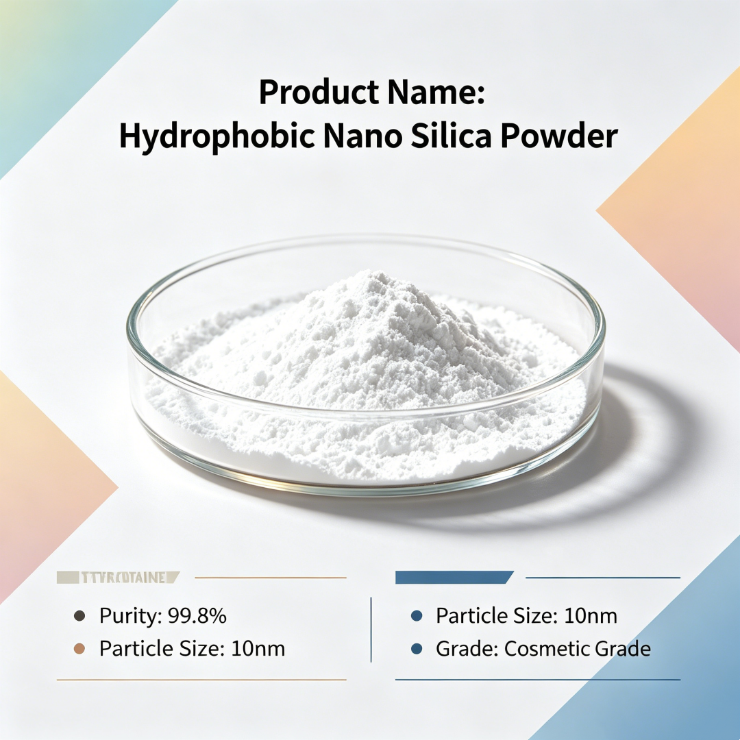 Luxury Skincare Essential - 99.8% Ultra Lipophilic Nano Silica Powder
