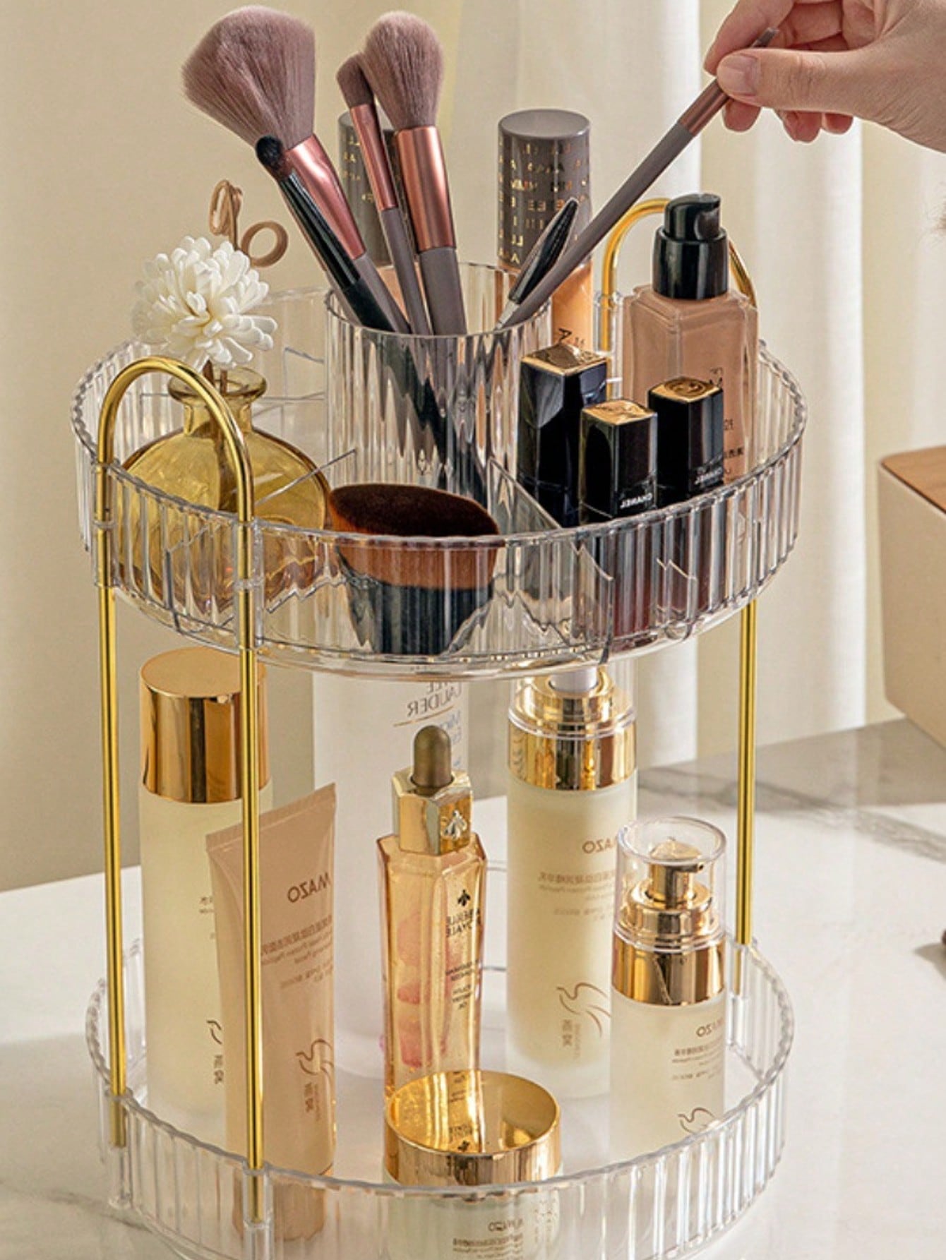 Makeup Brush Storage Box Pen H - Luxury Skincare Products ulasan dan harga