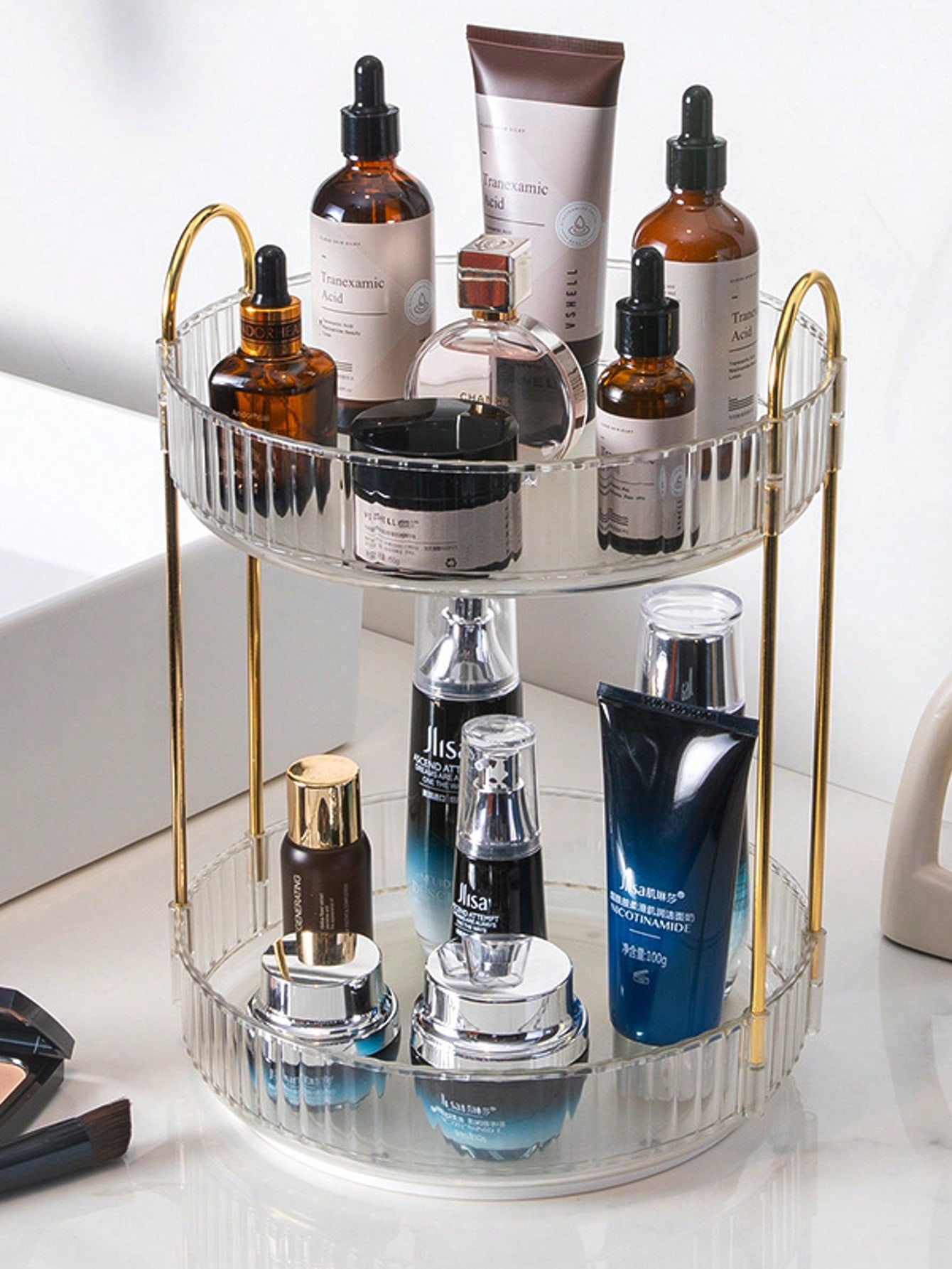 Makeup Brush Storage Box Pen H - Luxury Skincare Products ulasan dan harga