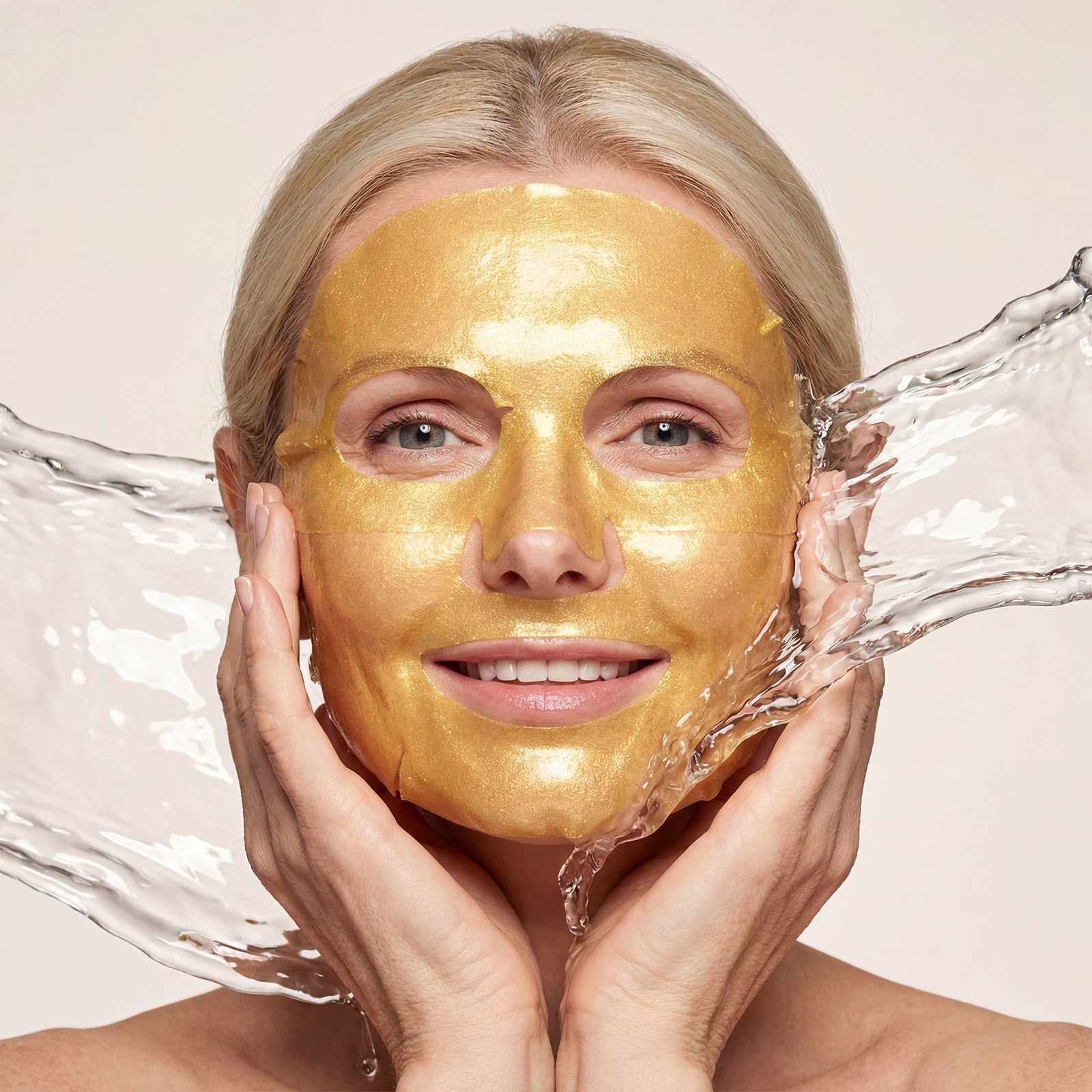 24K Gold Face Mask Niacinamide - Luxury Gold Skincare ulasan dan harga