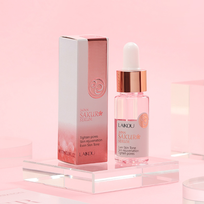 LAIKOU 17ML Japan Sakura Serum - Growth Factor Serum ulasan dan harga