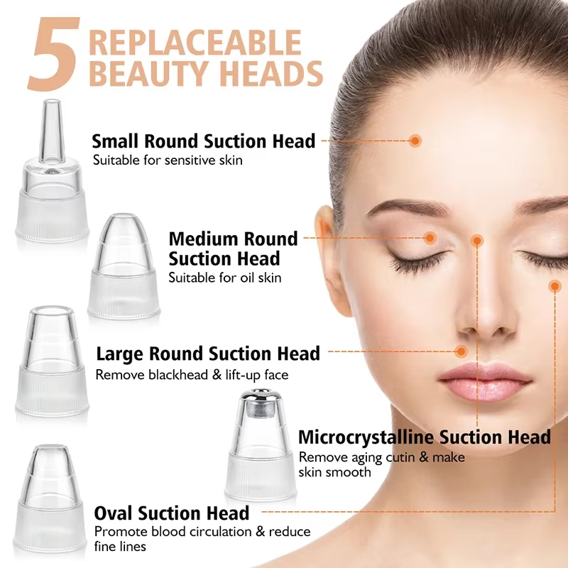 Blackhead Remover Vacuum Sucti - Luxury Skincare Acne ulasan dan harga