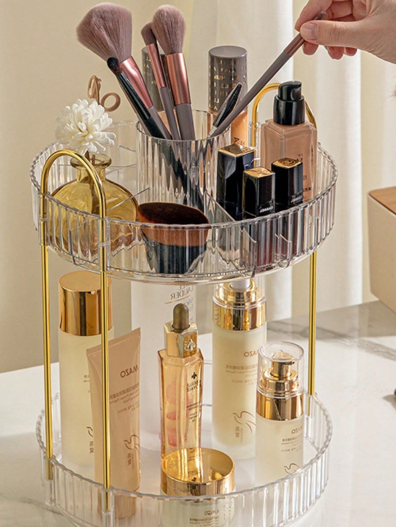 Makeup Brush Storage Box Pen H - Luxury Skincare Products ulasan dan harga