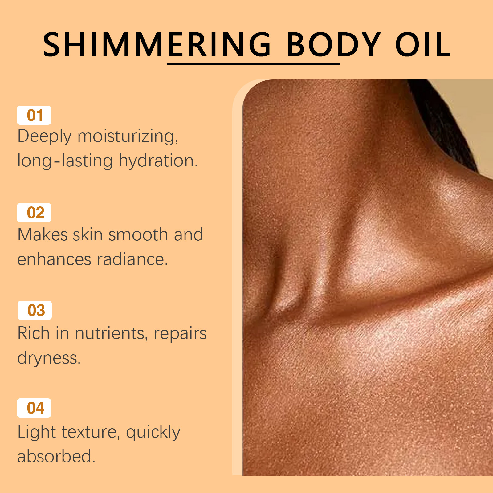 Luxurious Shimmering Body Oil  - Luxury Skincare Essential ulasan dan harga