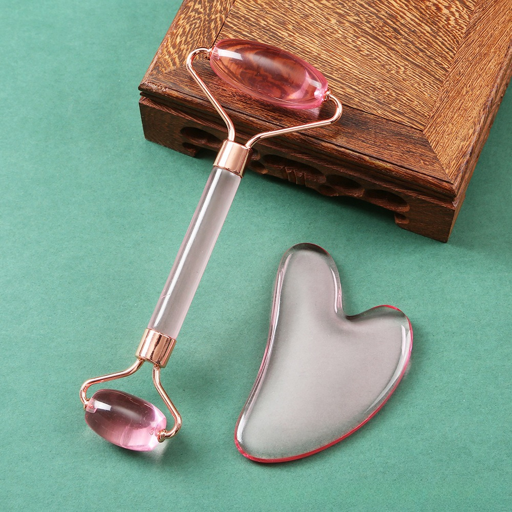 Rose Quartz Facial Massager -  - Luxury Rose Skincare ulasan dan harga
