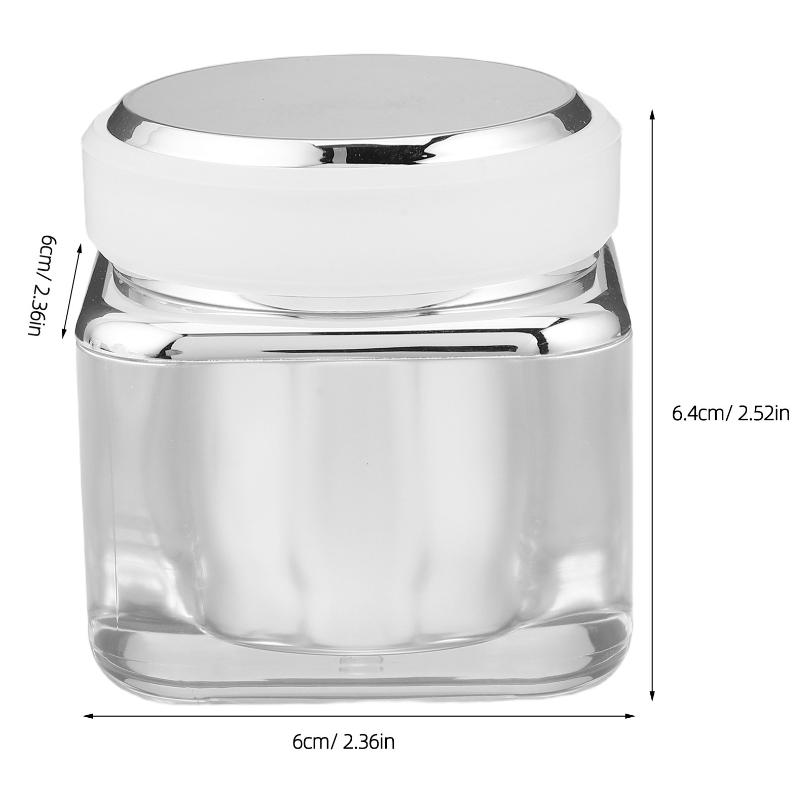 Minimalist Round Glass Skincar - Luxury Rose Skincare ulasan dan harga