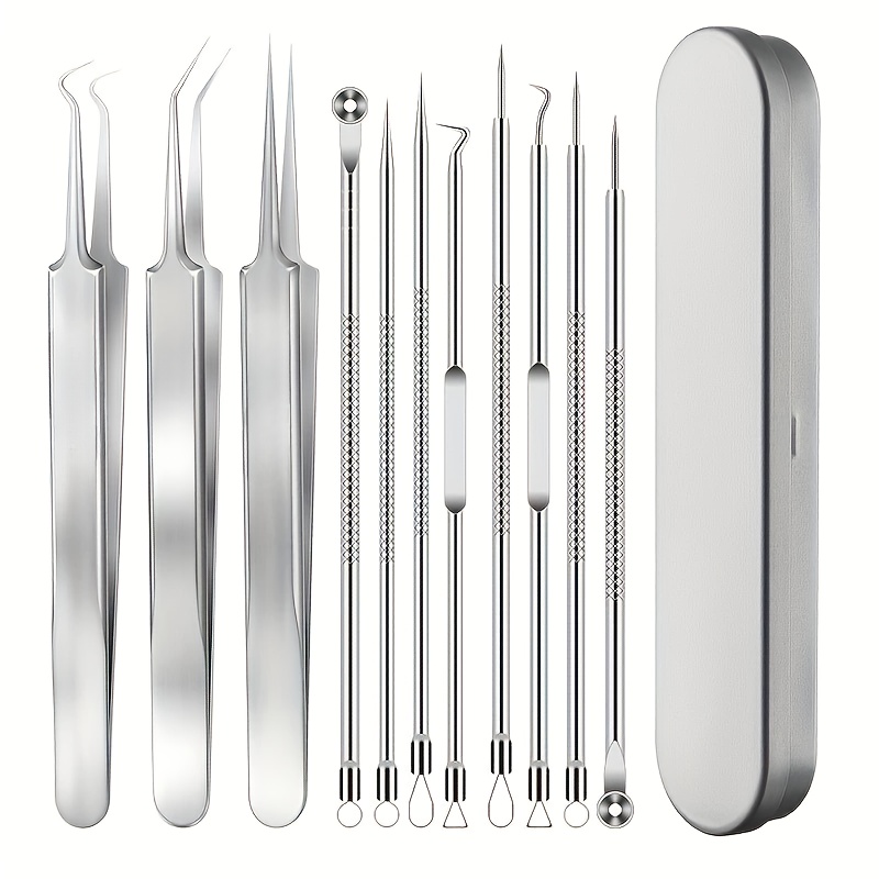 8-Piece Blackhead Removal Kit  - Luxury Skincare Acne ulasan dan harga