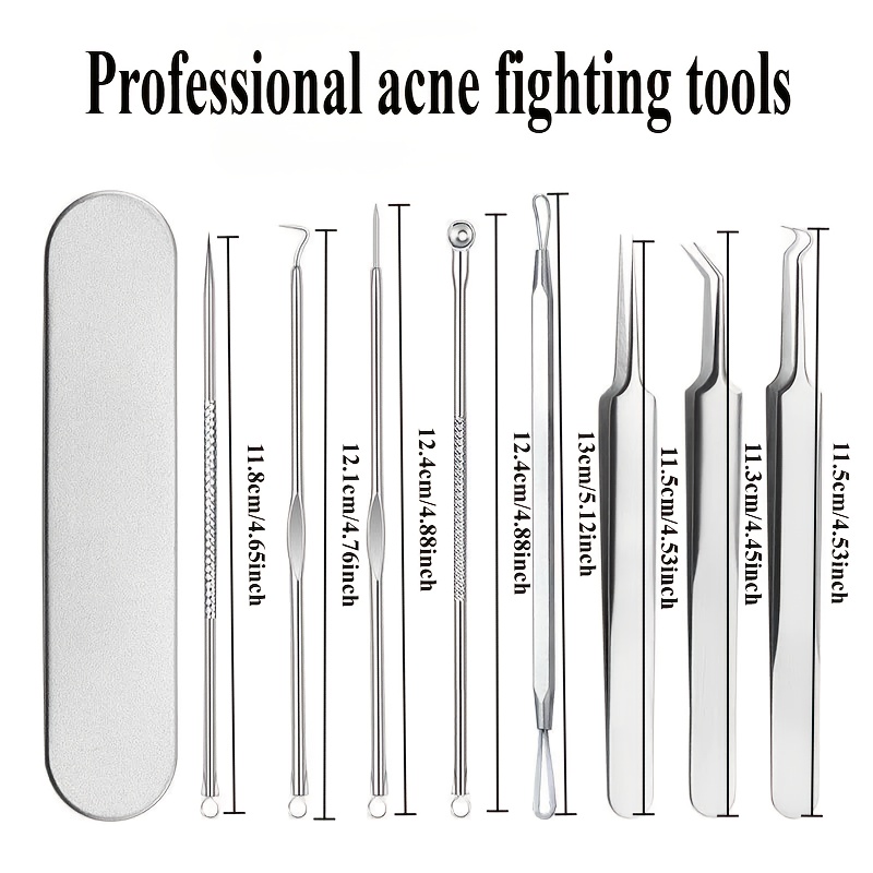 8-Piece Blackhead Removal Kit  - Luxury Skincare Acne ulasan dan harga