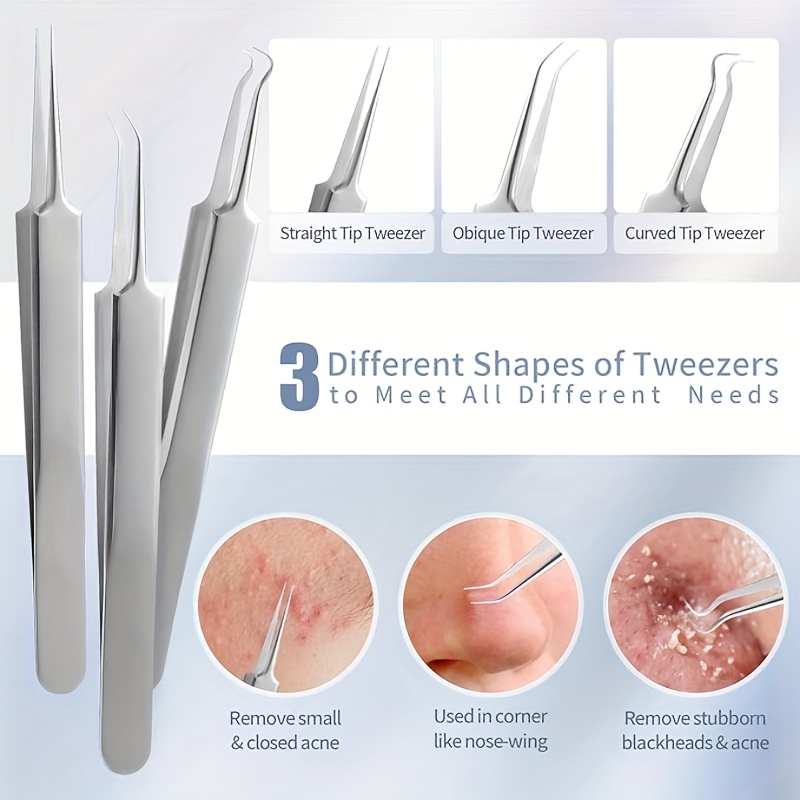 8-Piece Blackhead Removal Kit  - Luxury Skincare Acne ulasan dan harga