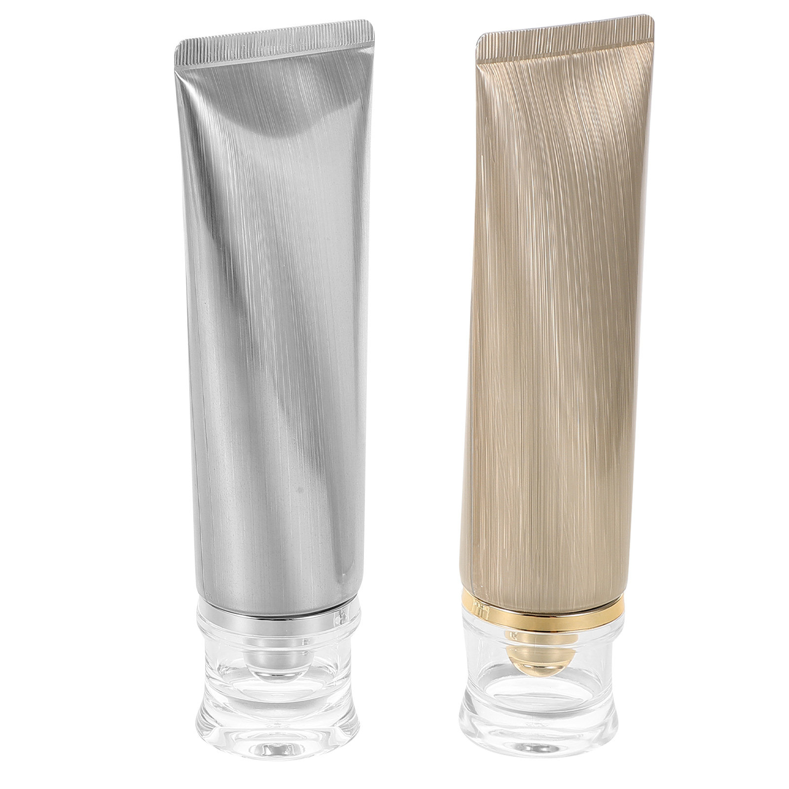 4Pcs Portable Travel Tubes Lea - Luxury Gold Skincare ulasan dan harga