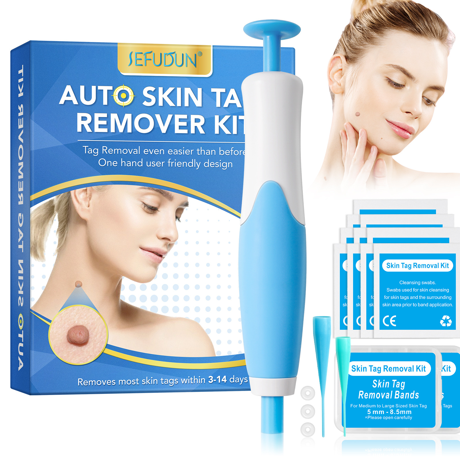 2-IN-1 Auto Skin Tag Removal T - Luxury Skincare Acne ulasan dan harga