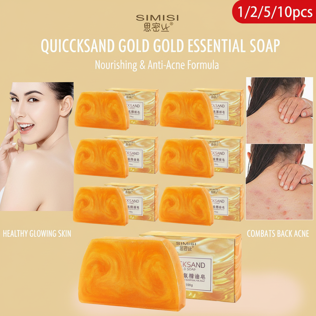 Handmade Gold Soap Trapezoidal - Luxury Skincare Essential ulasan dan harga