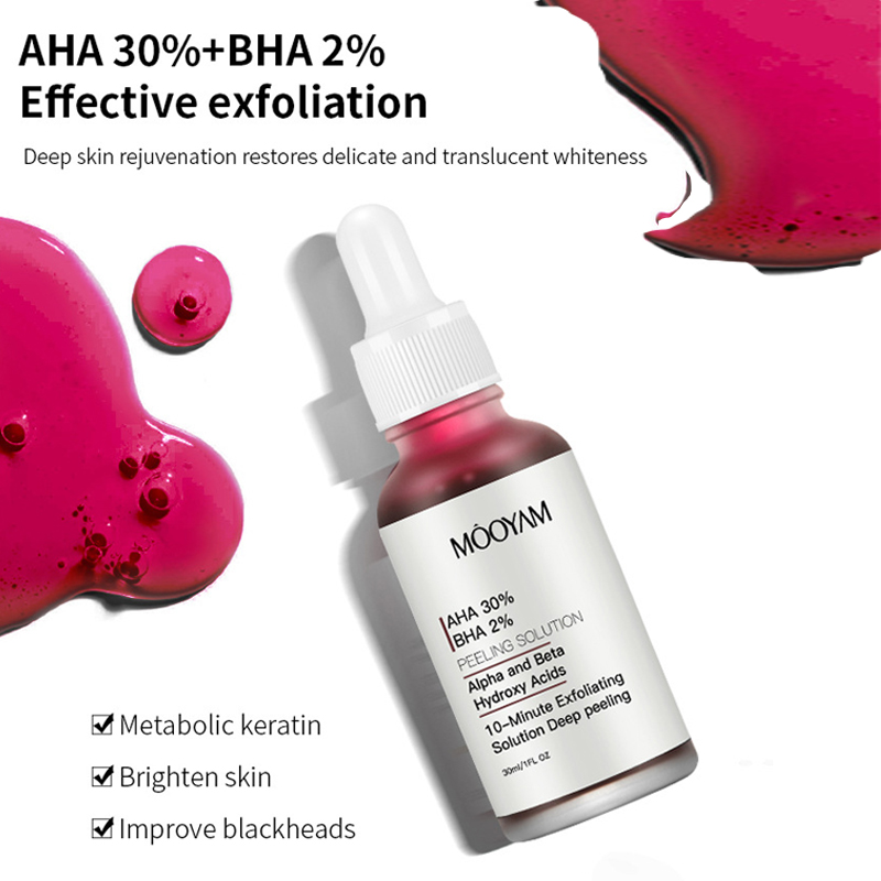 AHA 30%+BHA 2% Skin Care Peeli - Luxury Skincare Products ulasan dan harga