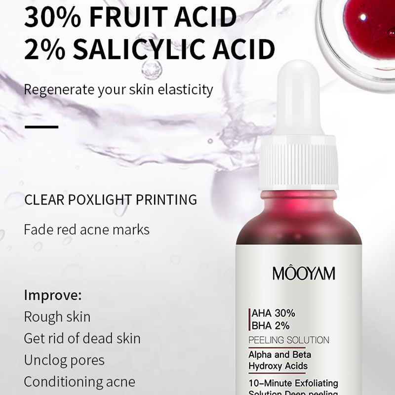 AHA 30%+BHA 2% Skin Care Peeli - Luxury Skincare Products ulasan dan harga