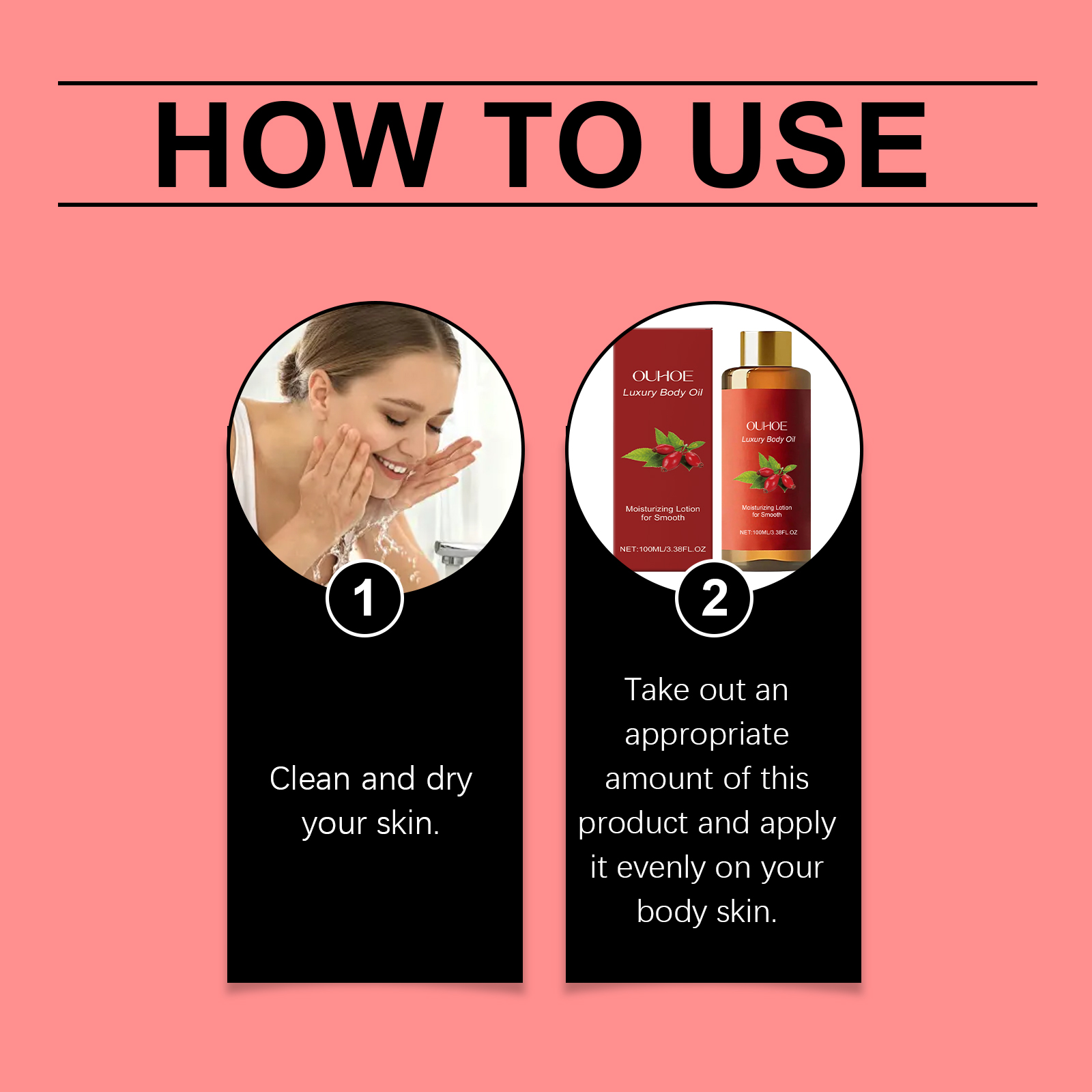 100ML Luxury Body Oil Deep Moi - Luxury Skincare Essential ulasan dan harga