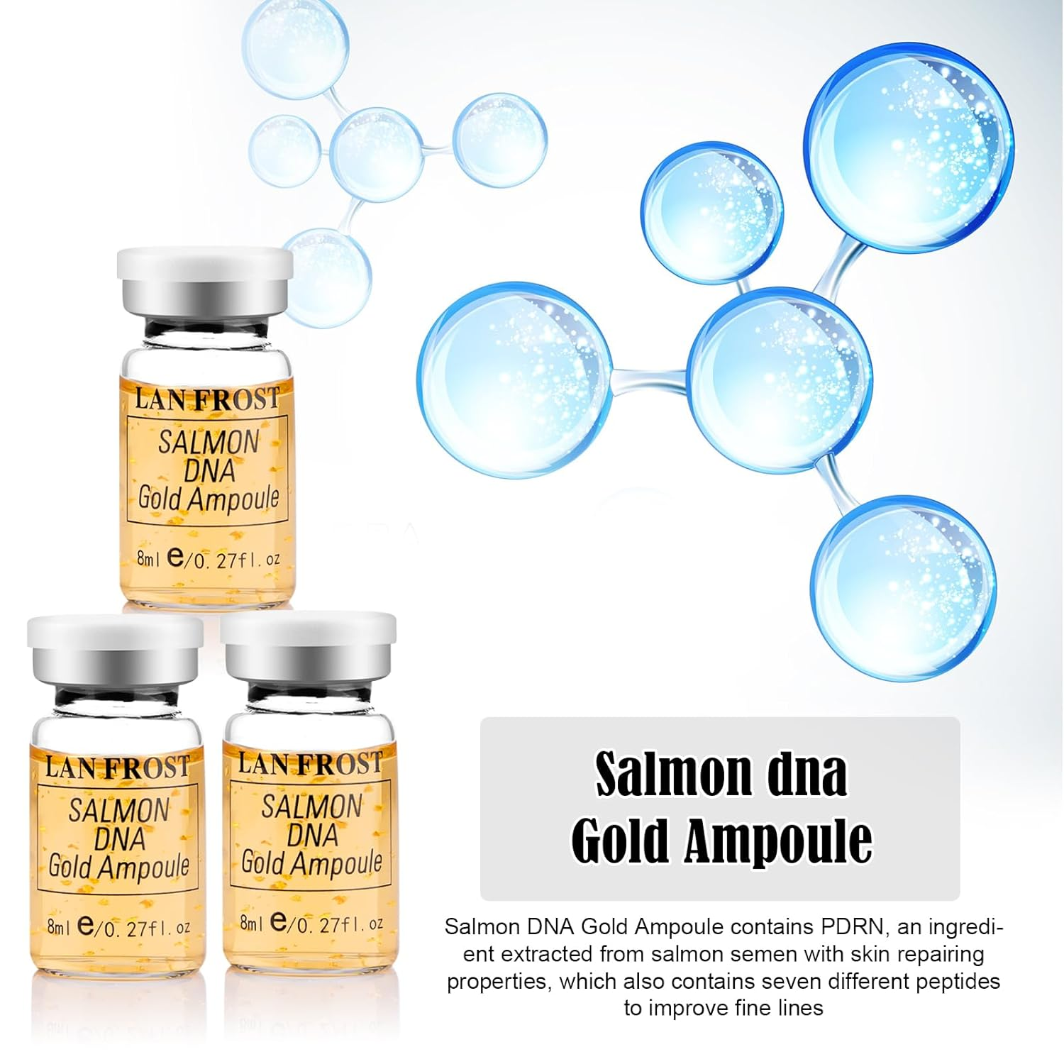 BB Facial Serum 8ml Salmon DNA - Growth Factor Serum ulasan dan harga