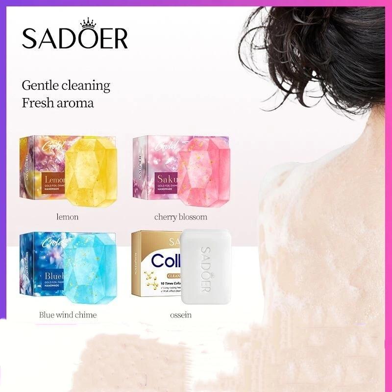 SADOER Essential Oil Soap Rose - Luxury Skincare Essential ulasan dan harga