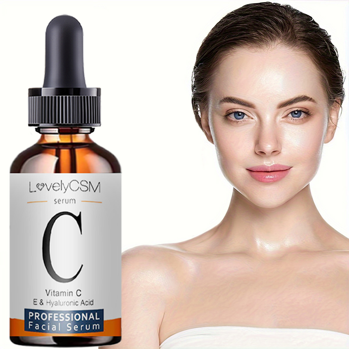 Facial Serum Vitamin C Liquid  - Growth Factor Serum ulasan dan harga