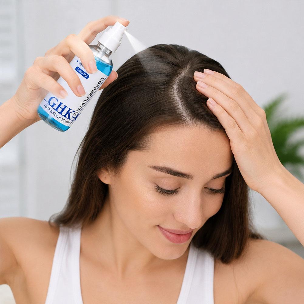 GHK-Cu Copper Peptide Hair Gro - Growth Factor Serum ulasan dan harga