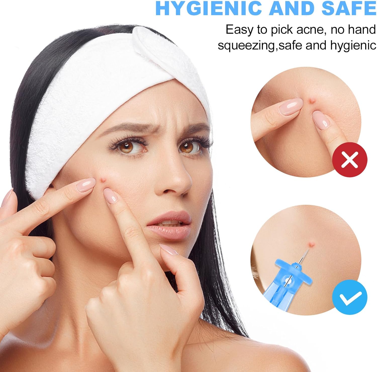 50Pcs Disposable Blackhead And - Luxury Skincare Acne ulasan dan harga