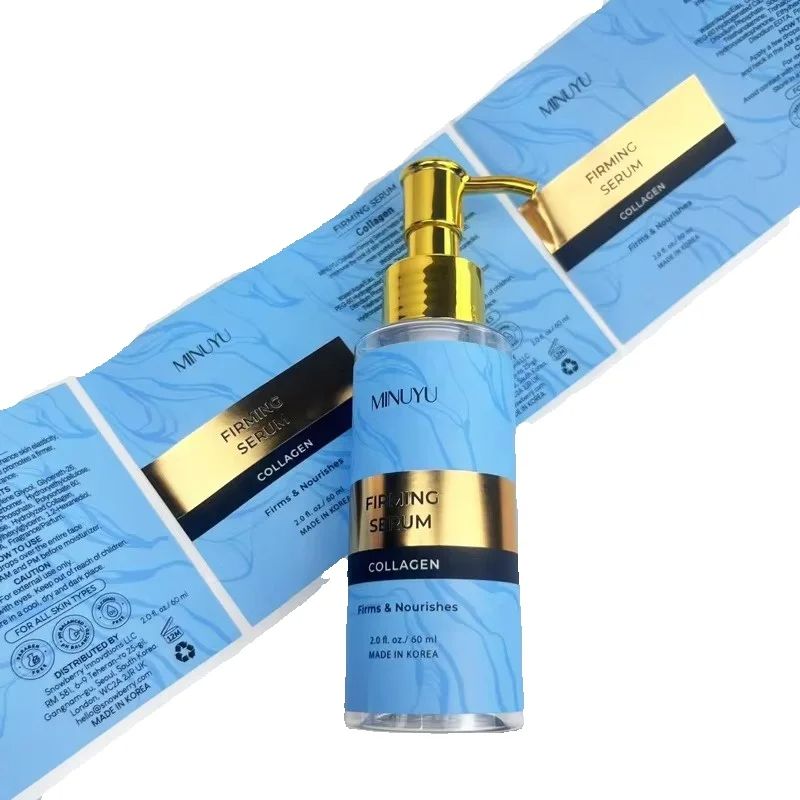 Custom Printed Biodegradable S - Luxury Gold Skincare ulasan dan harga