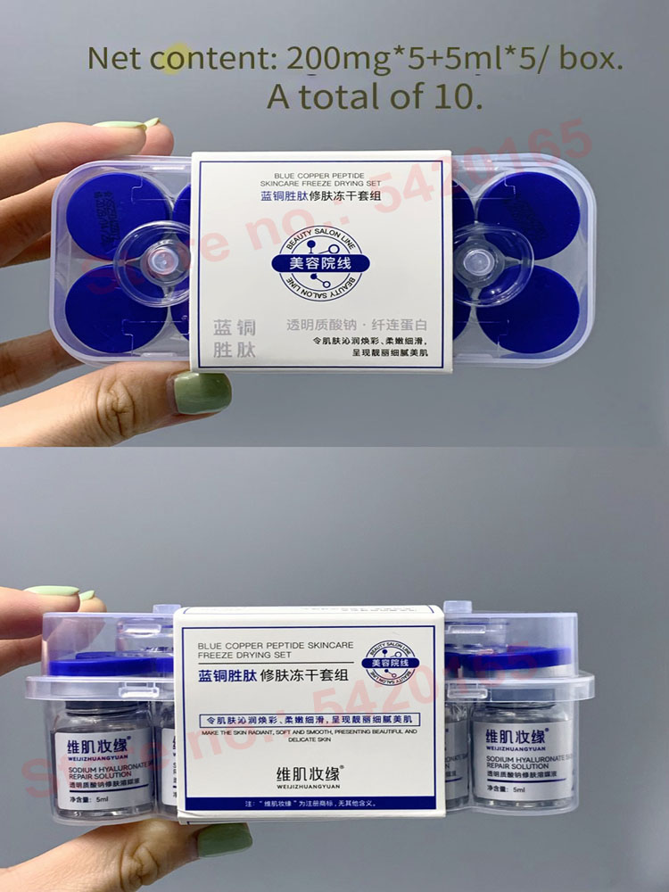 Effective Peptide 99% GHK-CU C - Growth Factor Serum ulasan dan harga