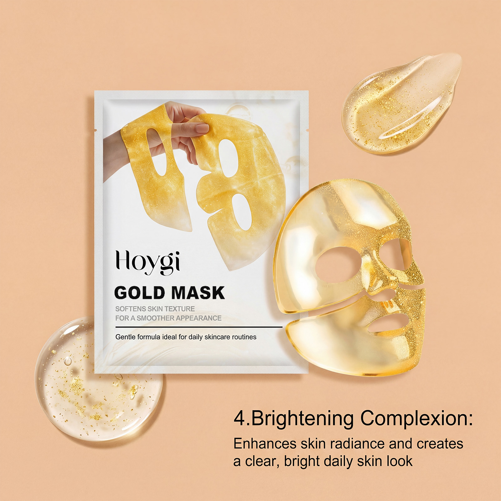 24k Gold Face Mask Niacinamide - Luxury Gold Skincare ulasan dan harga