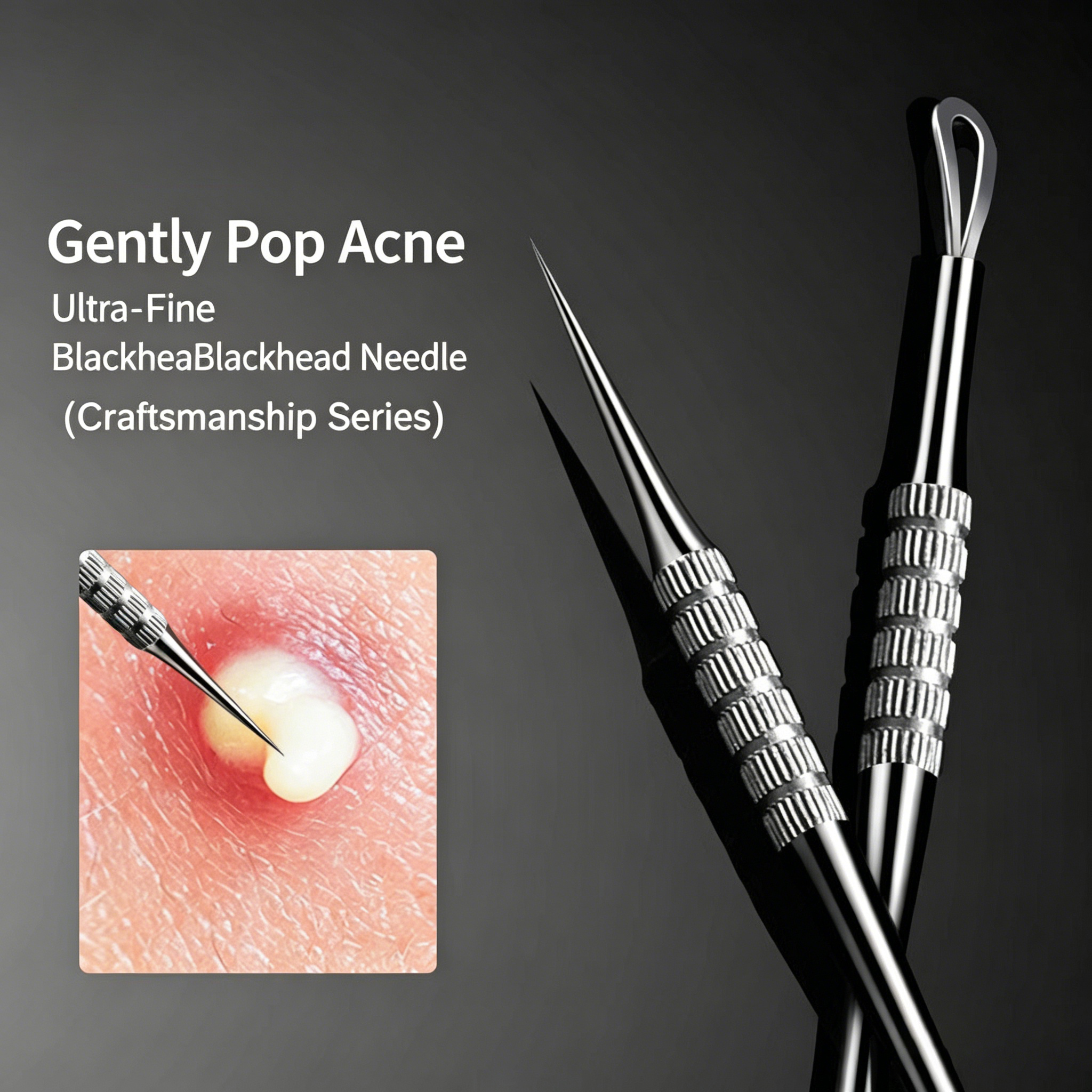 3pcs Blackhead Remover Tool Se - Luxury Skincare Acne ulasan dan harga